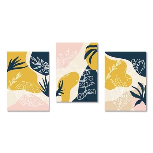Peinture forme géométrie YIUEYI tableaux sur toile Canvas premium pour salon