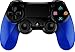 Produktbild SEEKSUNG Wireless Controller für PS4, Dual Shock 4 Gamepad für Sony Playstation 4 mit Kopfhörerbuchse und Klickbarem Touchpad, Joystick Kompatibel mit PS4 / Pro/Slim, Blau
