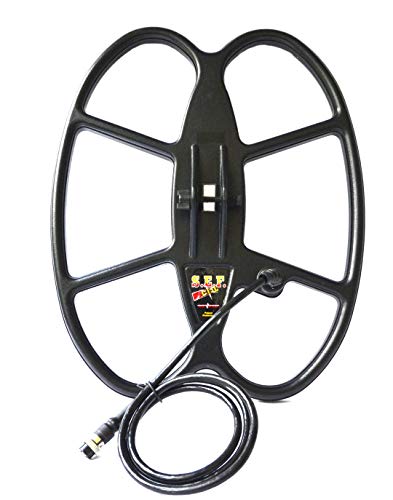 DETECH 15×12″ S.E.F Butterfly Waterproof Search Coil For Tesoro Cortes Metal Detectors With Coil Cover Included