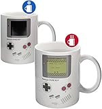 Fan-Artikel Nintendo Game Boy Thermoeffekt Tasse Super Mario 300ml Keramik weiß