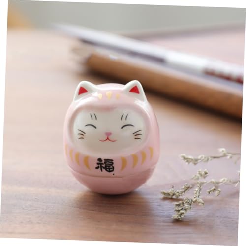 Figurines de chat Maneki Neko en céramique à offrir en cadeau - 7