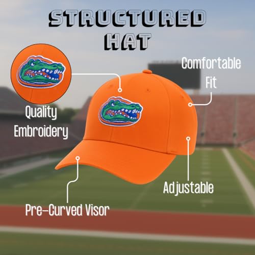 Gorra estructurada ajustable con logo bordado miniatura 5