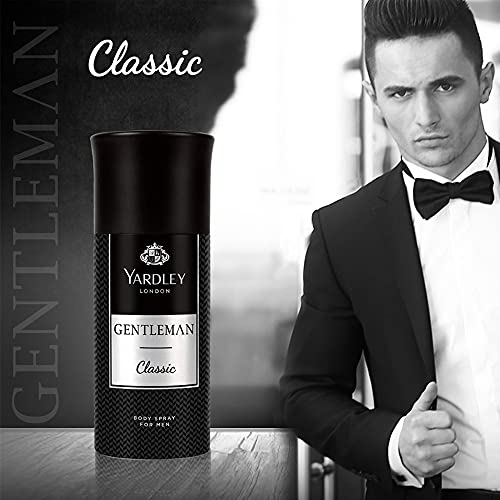 بخاخ معطر للجسم للرجال من ياردلي لندن، 2 × 150 مل + عطر ايكوتي، 150 مل