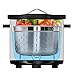 bigsnowball Compatible with Instant Pot Accessories 6QT 8QT Steam Insert Including Handles and Feet, 6quart 8quart, silver