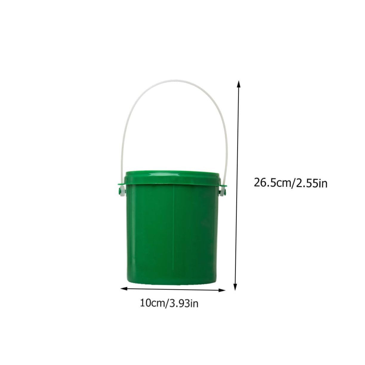 Abaodam 2Pcs Bait Bucket Breathable Live Lure Containers for Fishing Lightweight Portable Design with Ventilation for Anglers and Fishermen