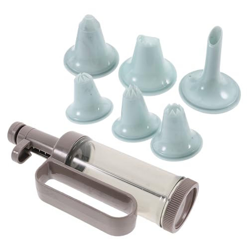 GRIRIW Diy Cookie Kit Cookie Press Cream Set Biscuit Press Cake Decorating Supplies Ergonomic Design Random Color