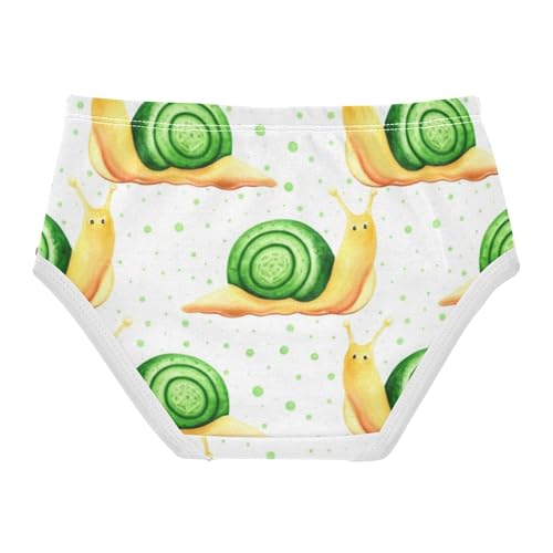 Cute Cartoon Snails Panties Little Girl Girls Underwear Toddlers Cotton Colorful Briefs Undies Kids 2t2