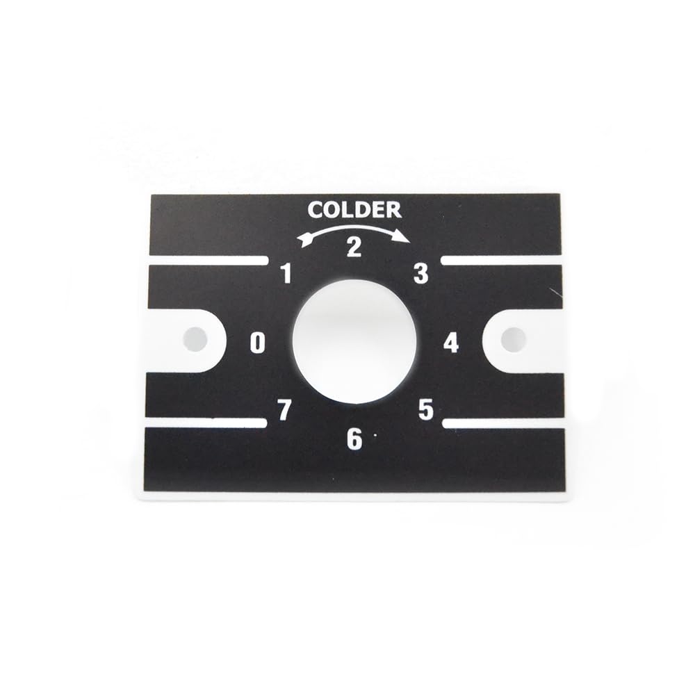 Thermostat Mécanique K50-H2005 avec on/Off – Idéal pour Comptoirs Réfrigérés et à Glace, Sonde Intégrée pour Un Contrôle Précis de la Température