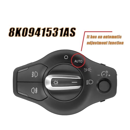 Interruptor de faros 8UD955559B premium para Audi Quattro 3