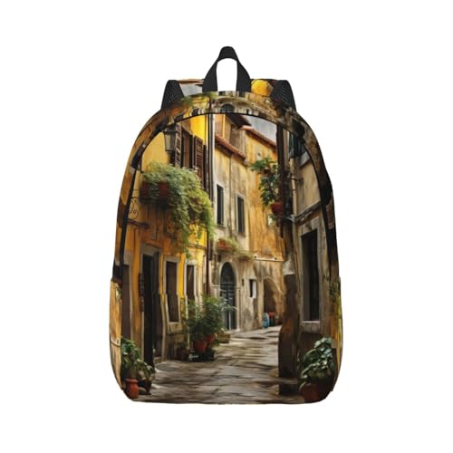 Sac à dos d'extérieur imprimé Old Street italien : Évadez-vous avec style