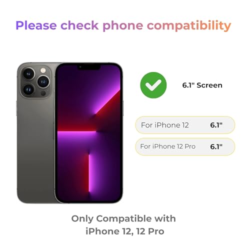 Image of ArmorGlass Borderless Tempered Glass compatible with iPhone 12, iPhone 12 Pro Screen Protector, 9H Hardness, 2.5D Curved Edge, Oleophobic Coating