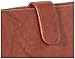 Buxton Women's Heiress Ensemble Clutch, Mahogany, One Size