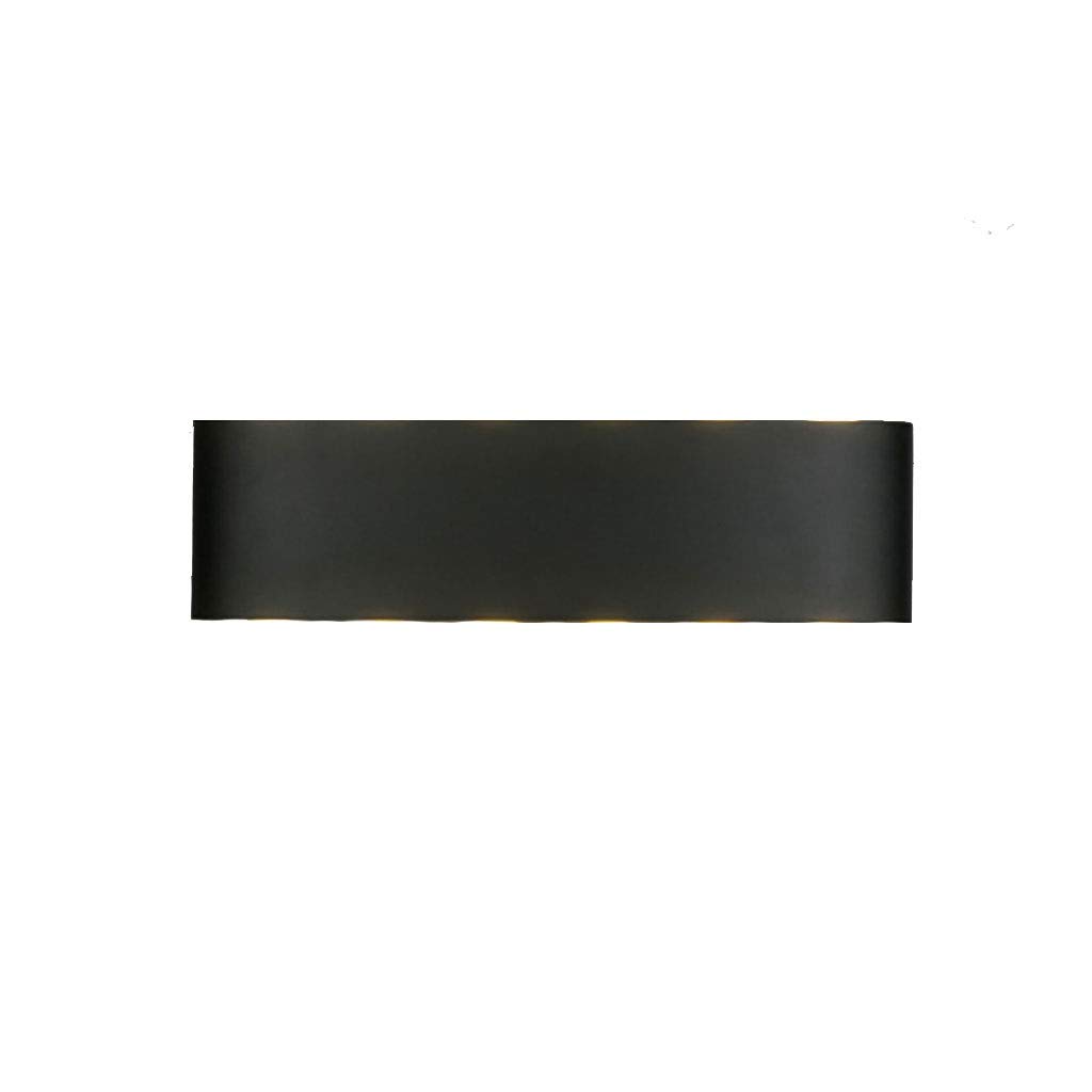 HynJGih Modern Outdoor Aisle Waterproof Square Dimming Hotel Indoor Bedside Corridor Bedroom Living Room LED Wall Lamp(Schwarz,B)