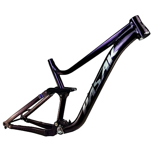 Telaio downhill DH/XC/AM, escursione della ruota posteriore 160mm, rotore del freno a disco da 160mm a montaggio diretto (180mm/203mm) richiede un sedile adattatore.