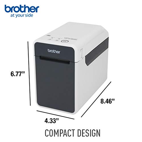 Brother Td-2120N Desktop Direct Thermal Printer - Monochrome - Receipt Print - Ethernet - Usb - Serial #TOP3