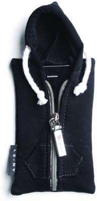 Lifestyle New York Jacket Pouch for iPhone 4/4S XXS Jacket Pouch Grey Zipper Cotton IP4S-XXS-BK/WH