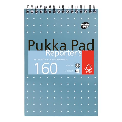 Pukka Pads Nm001 Metallic Blue Reporters Pad - 3 Pack