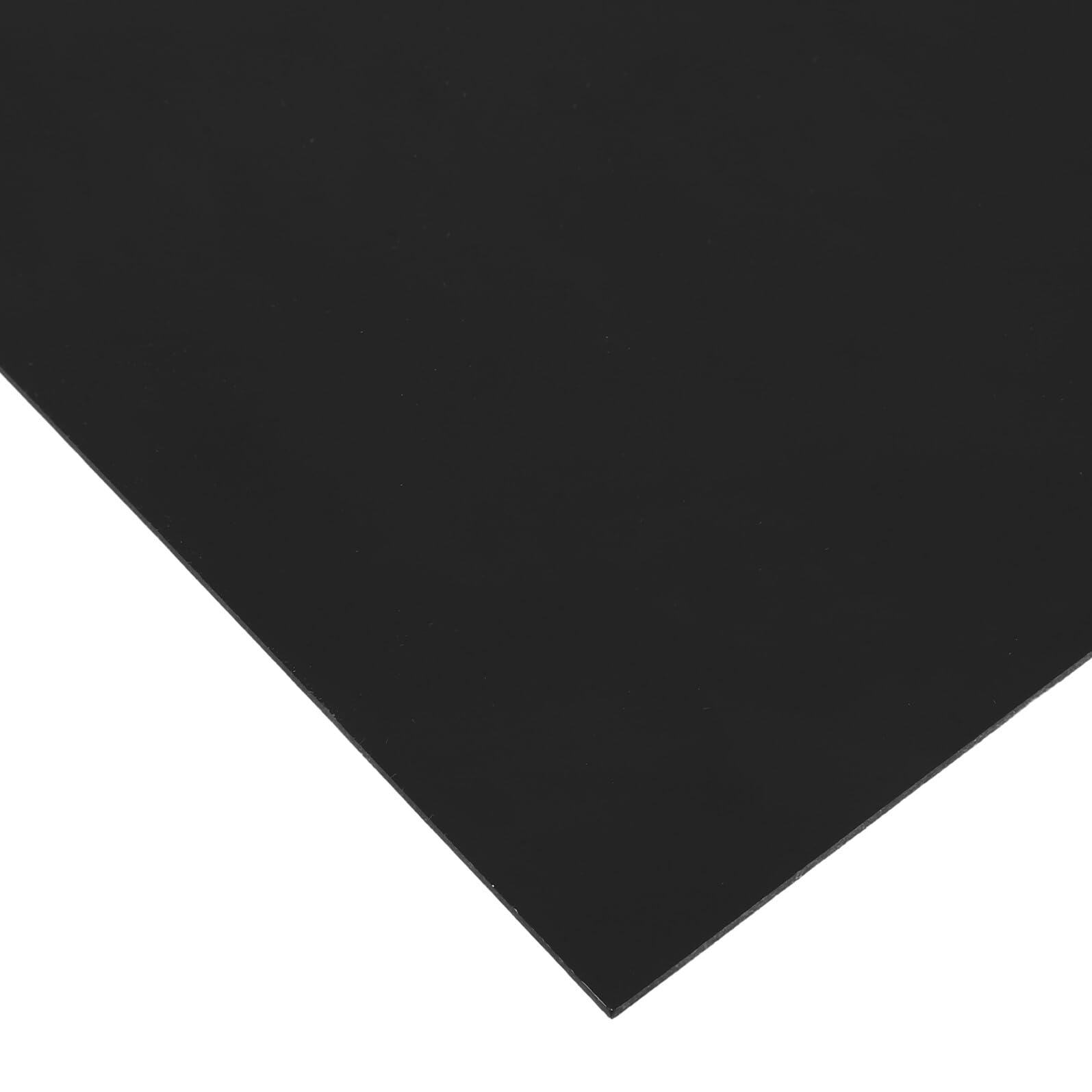 Schwarze Acrylglasplatten 2mm 30 X 30cm zum Zuschneiden für Selbstgemacht Bastelarbeiten Schilder Fenster Hochzeitsdekoration