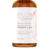 Eva Naturals 20% Vitamin C Serum For Face, 1 Oz