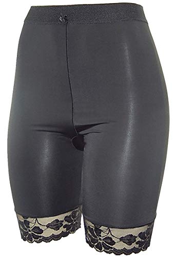 Peachy Panty 3 Packs Shapewear Smooth Hi-Waist Under Skirt Slip Short Panties (Medium, 3 Pack Basic)