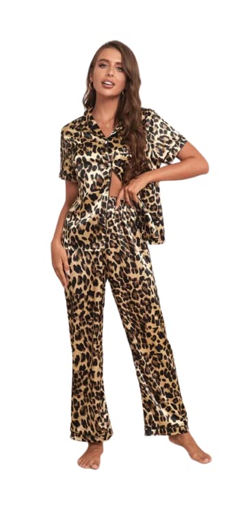 GenericTrending Tiger Print Night Suit for Women