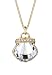 Produktbild Elli Damen Halskette Muschel 925 Sterling Silber Swarovski Kristalle vergoldet 0111150816 - 45cm Länge