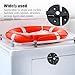 WSDMAVIS 4Pcs Reliable Boat Cabinet Twist Latch Nylon Round Turn Button Twist Catch Latch for Boats Yachts RVs Essential Hardware Accessory