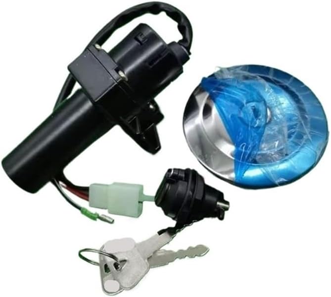 Motorcycle Ignition Switch Lock Fuel Tank Cap Lock Replacement Kit for Y125