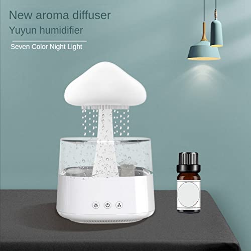 Humidificateur à ultrasons Rain Cloud diffuseur d'arômes design épuré - 3