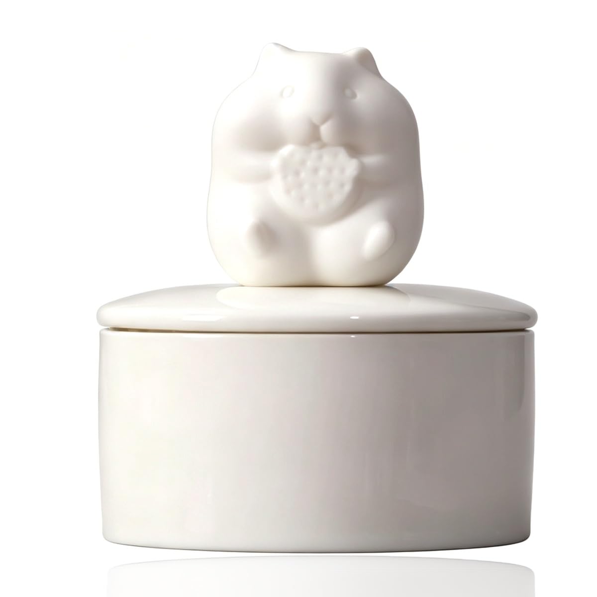 Mini Hamster Small Urn, Urns For Pet Ashes, Handmade Ceramic Souvenir Hamster Urn, Memorial Ashes(B)