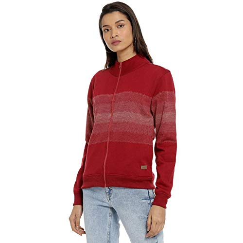 Image of PINACOLADA Women Stylish Striped Casual Jacket(AWZ19 JKHNZP02 W PLN MACR AZ XL)