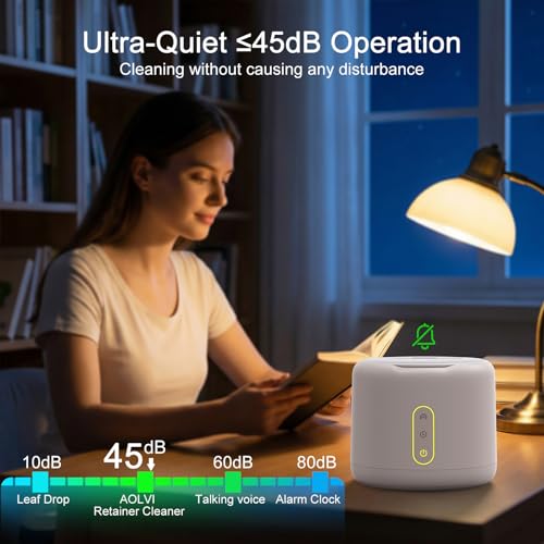 Ultrasonic Cleaner for Retainers