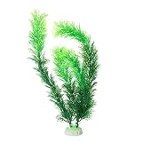 Plantes d'aquarium réalistes : par rapport aux plantes naturelles, elles ne pourriront pas, plus belles et plus attrayantes.