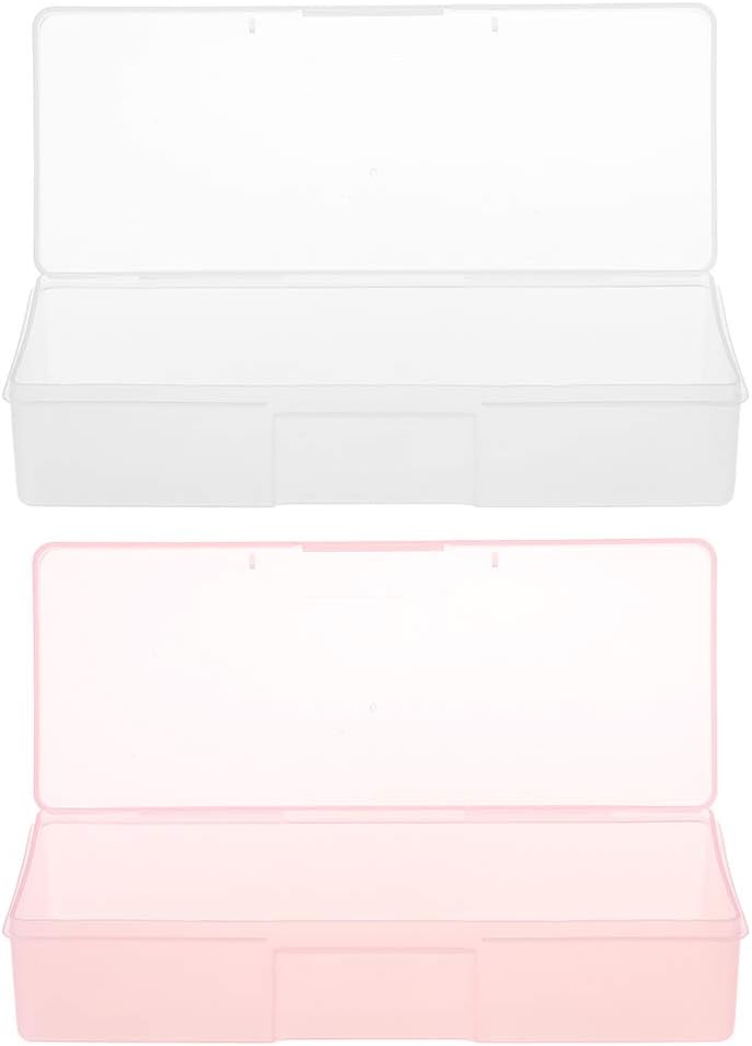Empty Nails Storage Box Nails Storage Case Manicure Tools Organizers Art Tool Box Pedicure Tool for Woman Empty
