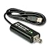 Produktbild GUDE 0108 PC-Funkuhr mit USB-Schnittstelle und Externer Antenne schwarz