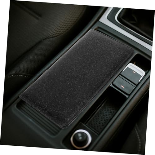 Protector de documentos de coche y porta documentos de seguro con acabado brillante elegante 7