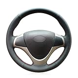volante hyundai i30 Hecho de piel de microfibra. Este material tiene ventajas en la resistencia al desgaste y durabilidad sobre el cuero normal, mientras que mantiene un tacto cómodo.