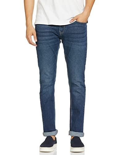 Image of Spykar Men's Slim Fit Low Rise Casual Jeans
