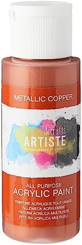 Artiste Acrylic Paint 59ml 2Oz Night Blue, Quick-Drying Professional Art, Craft and Hobby Artists Paint, Vibrant Colour, Water-Based Paints Cover All Surfaces with Ease, Ideal for Travel Artists