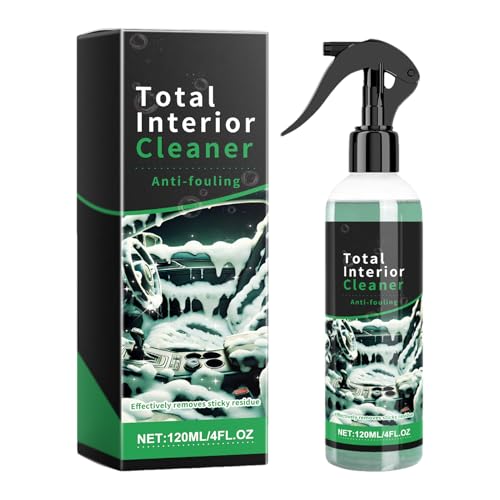 Detergente Per La Pulizia Degli Interni Auto | Pulitore Per I Posti A Sedere a Vettura Da 120ml | Pulitore Per I Dettagli Interni,Per Divani Giubbetti Guanti Sedili Mobili Scarpe Divani Stivali Borse