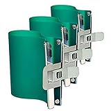 Midream Midream 3Pcs 3D Sublimation Printer Silicon Mug Wraps Green & Silver