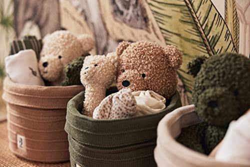 Jollein 037-001-67005 Stofftier Kuscheltier Teddybär Biscuit (25 cm)