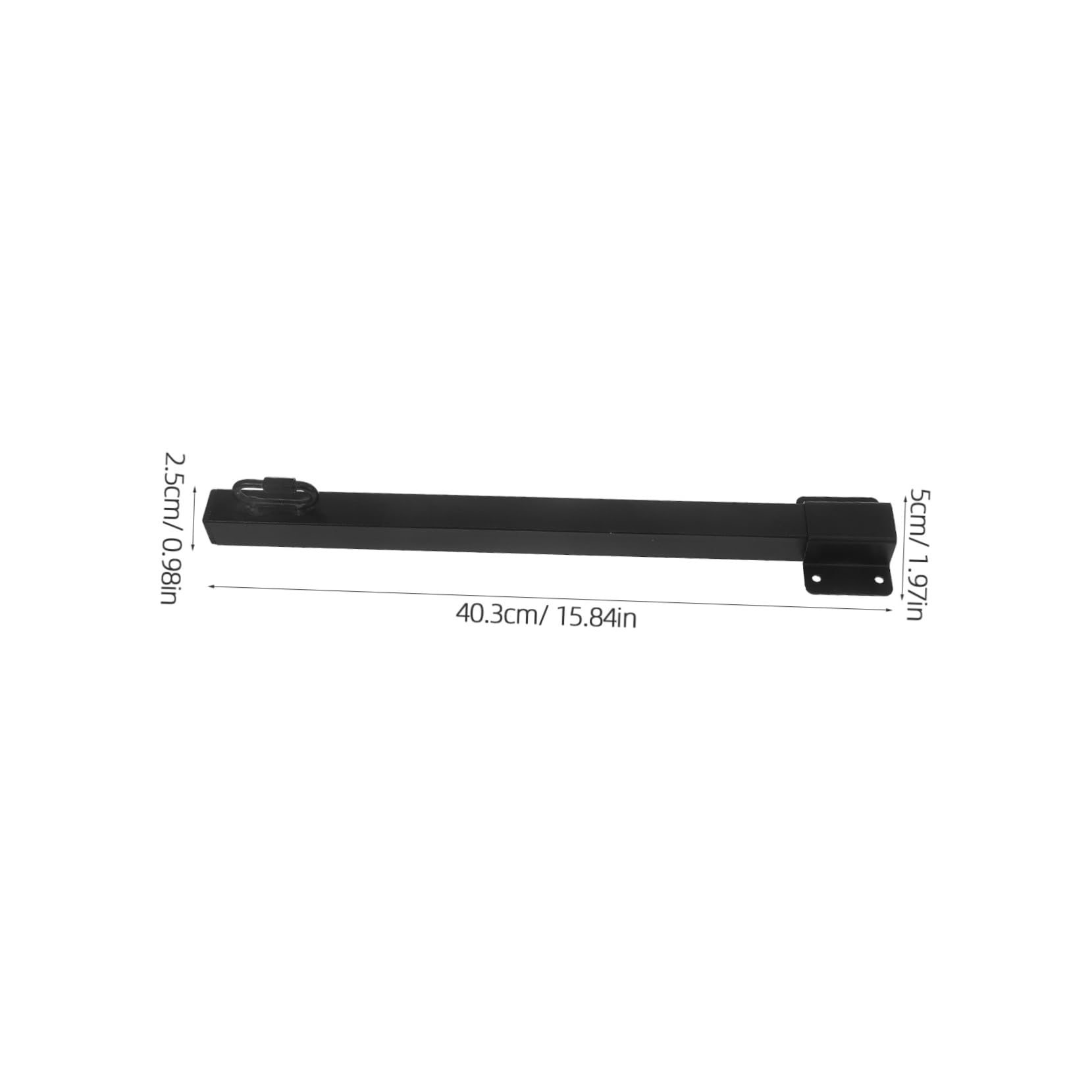 UKCOCO 4pièces Lot de Supports pour Guirlande Lumineuse Extérieure Poteaux Éclairage Suspendus pour Jardin et Terrasse
