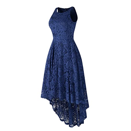 Robe cocktail grande taille en dentelle raffinée style pull chic - 2