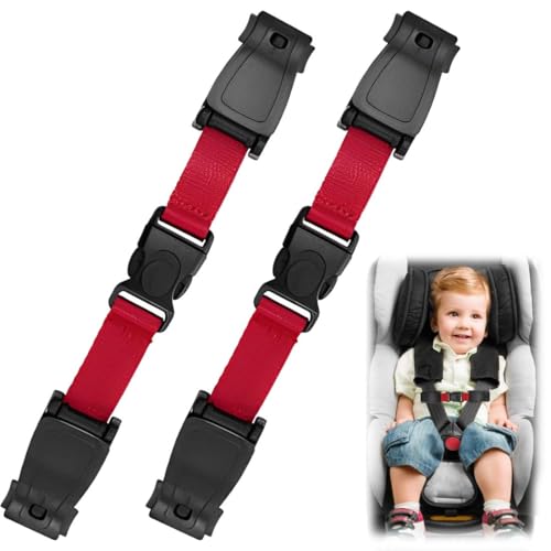 Juguta 2 Pezzi Blocco Cintura Di Sicurezza Per Bambini, Fibbia Gancio Cintura Seggiolino Auto Bambino, Dispositivo Di Sicurezza Seggiolino Auto, Clip Bambino Cintura Di Sicurezza Auto
