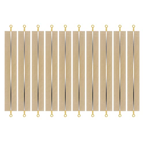 10 Pieces Impulse Sealer Replacement Parts 8 Inch Heat Seal Strips Replacement Element Grip Impulse Sealer Heating Element Service Spare Repair Kit, 200mmx2mm by Abeillo - Used condition - US$7.21
