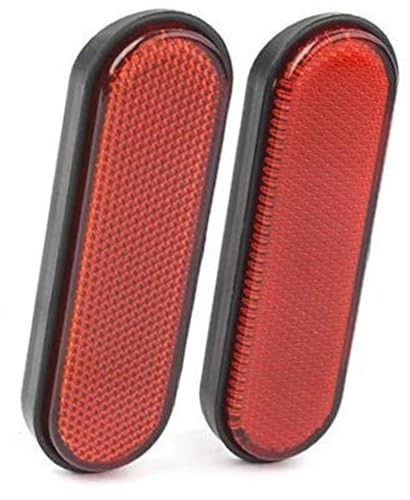 Vuzmode Motorrad Gabelschutz Reflektorabdeckung Rot