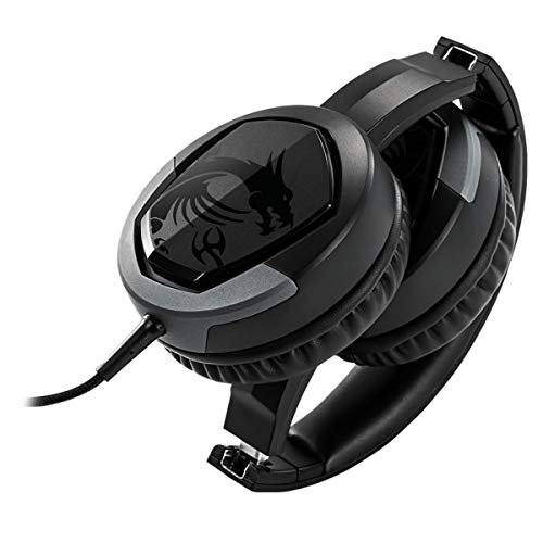 Image of msi Gaming Detachable Microphone Lightweight and Foldable Headband Design Gaming Headphone (Immerse GH30 V2)
