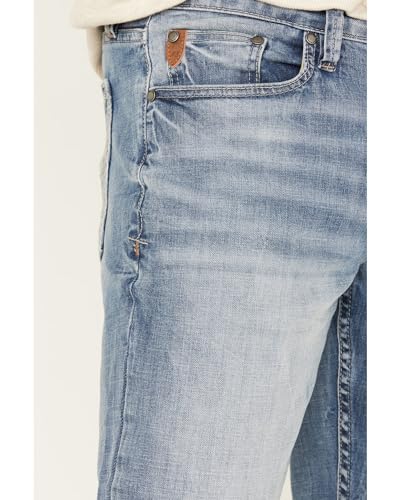 Men's Fire Water Light/Medium Wash Slim Straight Stretch - Msho22j542