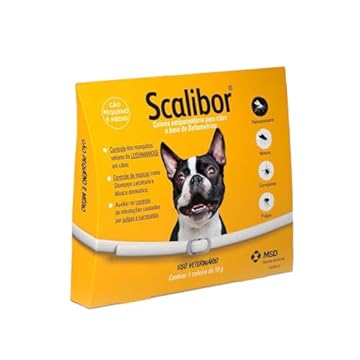 Scalibor Coleira Antiparasitária 48cm para Cães Scalibor para Cães, 48 cm,